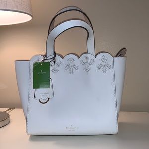 White Kate Spade Purse